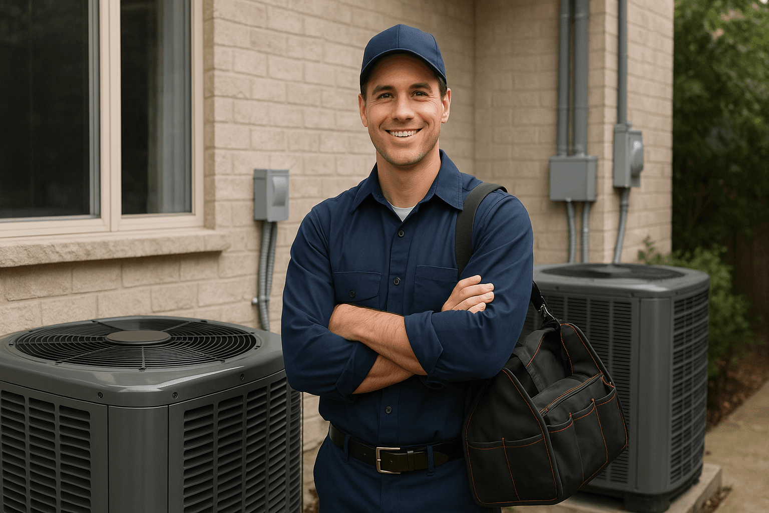 Kickin Comfort HVAC hero image